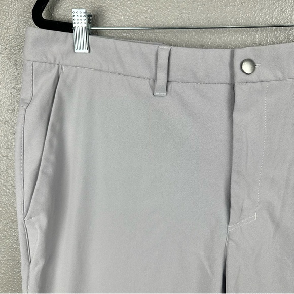 CRZ YOGA All-Day Comfort 5 Pocket Gray Tech Chino Golf Pants Men’s 38 Flat Front - Picture 4 of 12